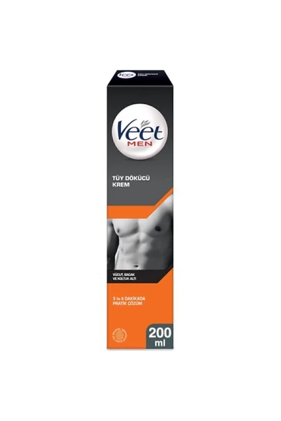 Erkeklere Özel Tüy Dökücü Krem 200 ml