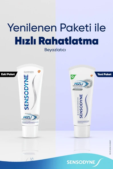 Hızlı Rahatlama Beyazlatıcı Diş Macunu 75ml - Resim 2
