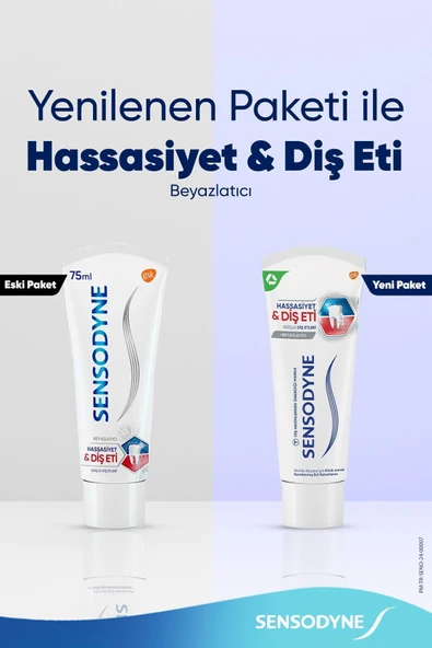 Hassasiyet & Diş Eti Beyazlatıcı Diş Macunu 75ml - Resim 2