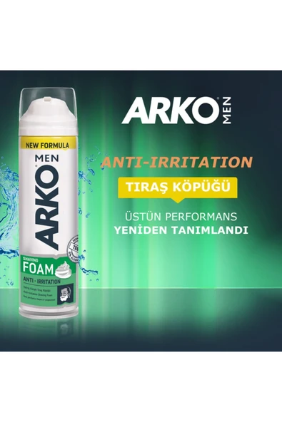 Men Tıraş Köpüğü Anti Irritation 200 ml - Resim 4