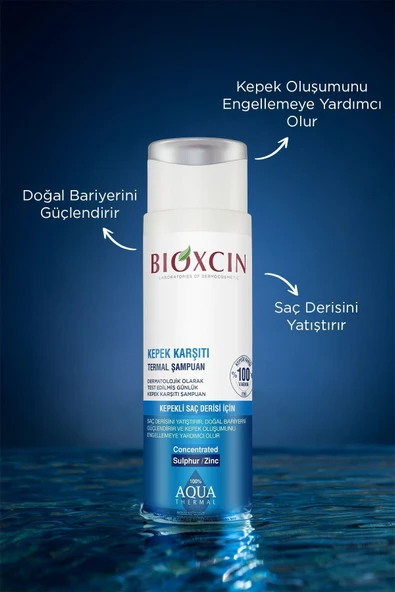 Aqua Thermal Kepek Karşıtı Şampuan 300ml Tüm Saç Tipleri - Resim 6