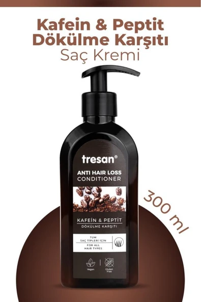 Kafein Peptit Dökülme Karşıtı Saç Kremi 300 ml