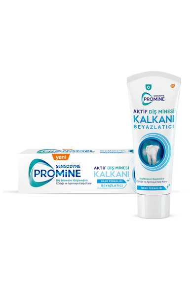 Promine Aktif Diş Minesi Kalkanı Beyazlatıcı Diş Macunu 75ml