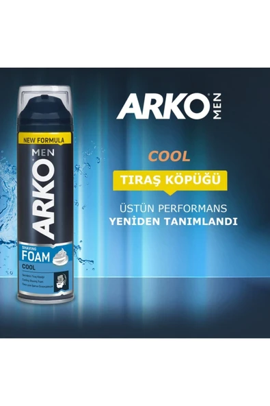 Men Tıraş Köpüğü Cool 200 ml - 4