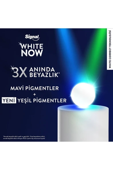 Diş Macunu White Now Sensitive Anında 3 Kat Beyazlık 75 ML - 5