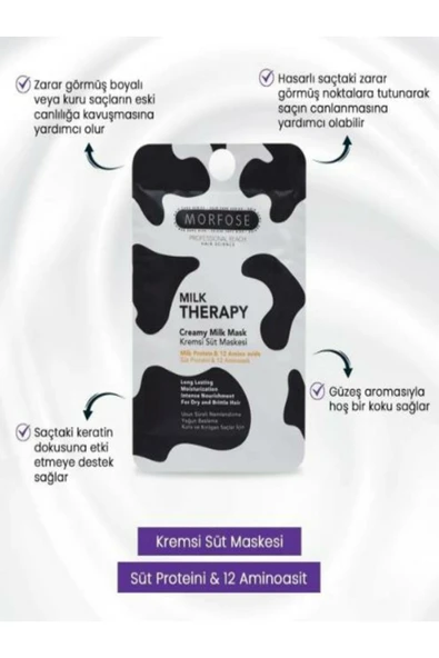 Milk Therapyh Kremsi Süt Maskesi 25ml - Resim 3