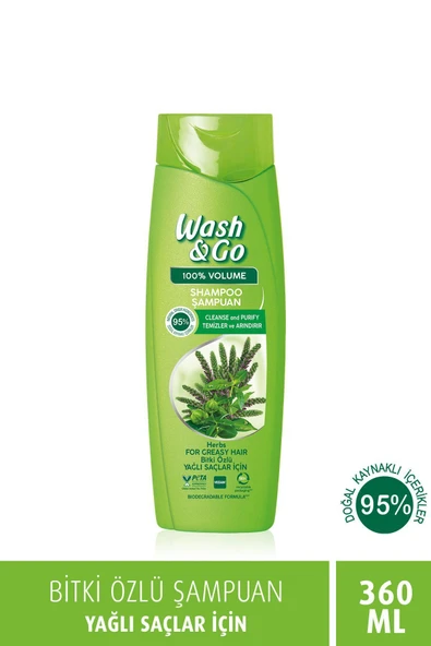 Bitki Özlü Şampuan 360 ml ürün görseli 1