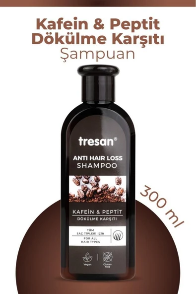 Kafein Peptit Dökülme Karşıtı Şampuan 300 ml