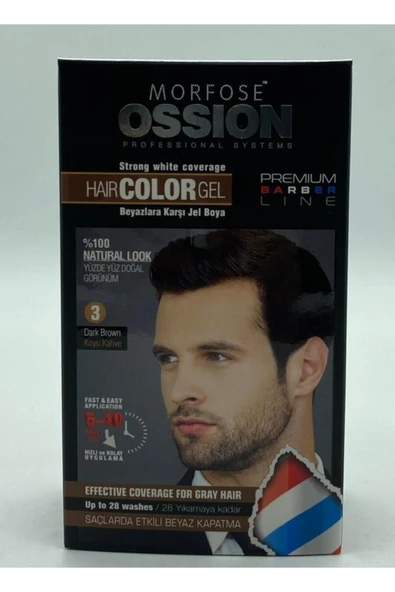 Koyu Kahve Ossion Jel Boya