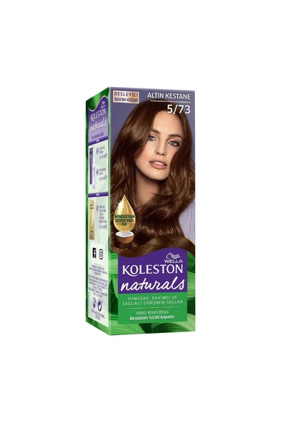 Koleston Naturals Saç Boyası 5/73 Altın Kestane - 2
