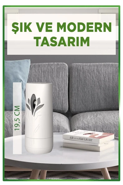 Oda Kokusu Freshmatik, Otomatik Sprey Makine + Bahar Çiçekleri Yedek Sprey 250 ml - 7