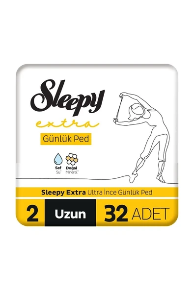 Extra Ultra Ince Günlük Ped Uzun 32 Adet Ped