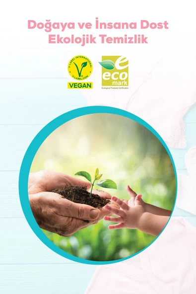 Bitkisel Baz Vegan Sıvı Bebek Çamaşır Deterjanı 1500 ml - 4