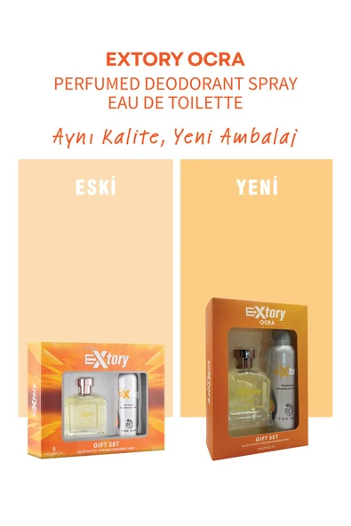 Ocra Erkek Parfüm Seti ( Edt 100 ml & Deodorant 150 Ml) - 2