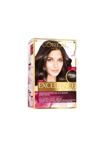 Loreal Excellence Saç Boyası 3 ürün görseli