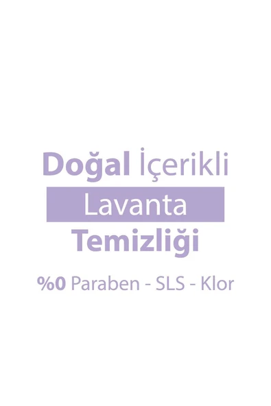 Turco Doğadan Pratik Yüzey Temizlik Havlusu Lavanta 100 Yaprak - 4