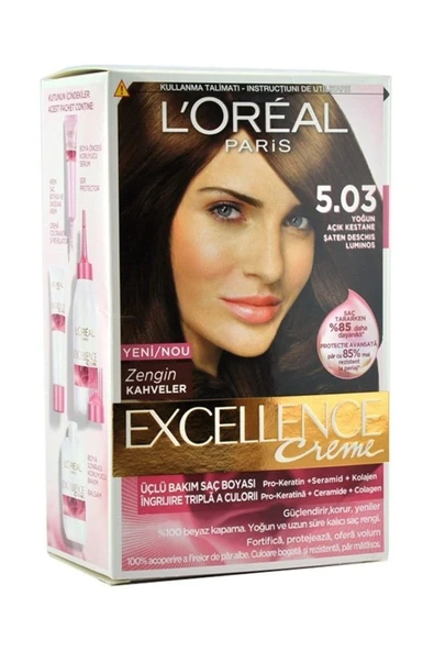 Loreal Excellence Creme Saç Boyası 5 Kahve