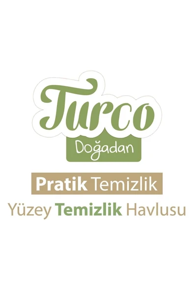 Turco Doğadan Pratik Yüzey Temizlik Havlusu 100 yaprak - 5