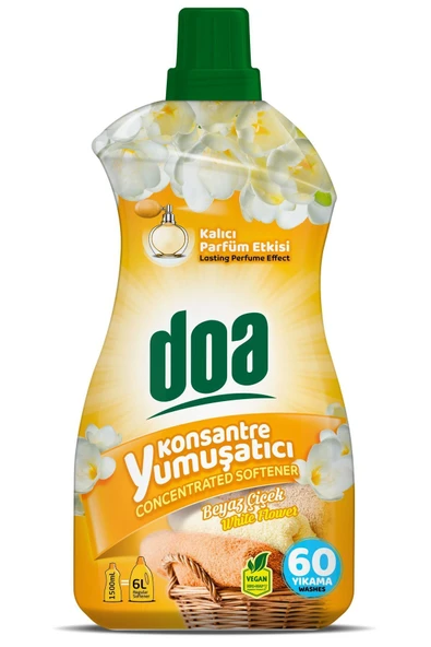 Konsantre Yumuşatıcı Beyaz Çiçek 1500 ml