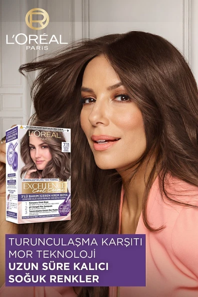 L’oréal Paris Excellence Cool Creme Saç Boyası – 8.11 Ekstra Küllü Sarı - Resim 2