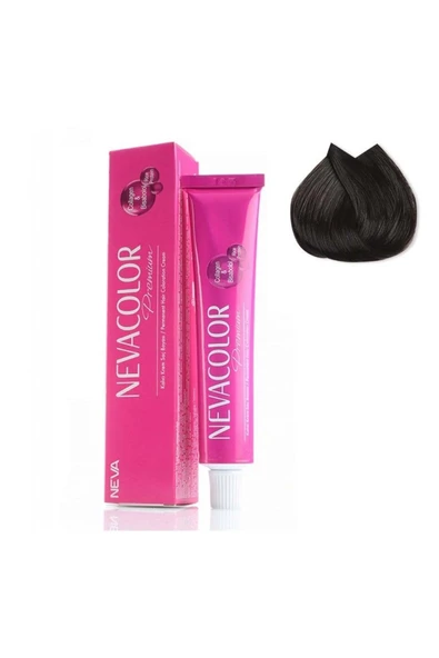 Premium Tüp Saç Boyası 4 Kahve 50 ml ürün görseli 1