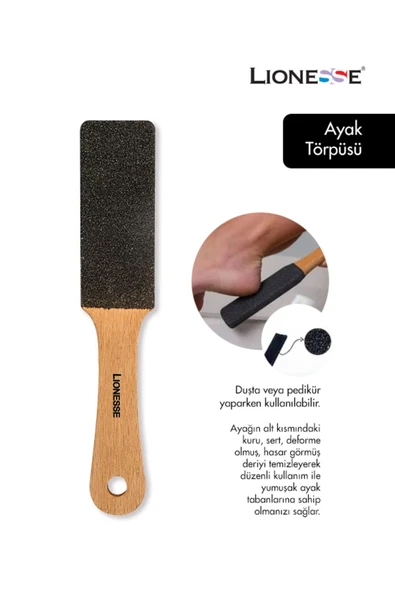 Ahşap Ayak Törpüsü 457 - Resim 2