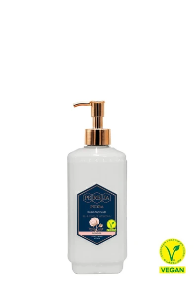 Pudra Doğal Zeytinyağlı El ve Vücut Losyonu 250 ml ürün görseli