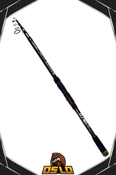 Shimano FX C3000 Oslo Master Telespin 240cm 7-35gr 8 Örgü Spin Olta Seti - Resim 3