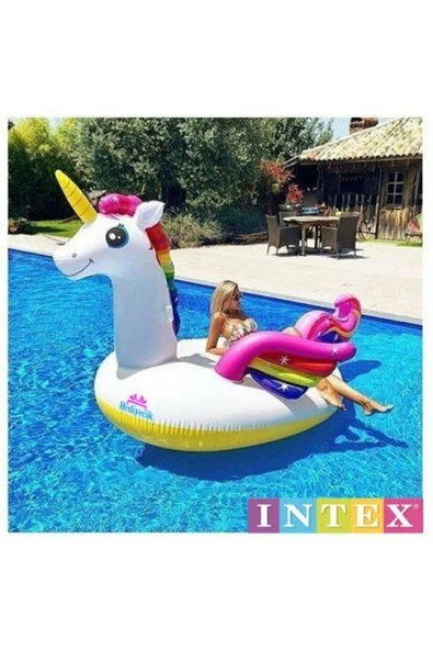 INTEX Tek Boynuzlu At Tutamaçlı 57561 Garantili - 3