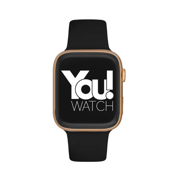 You Watch F3-YF308 Rose & Black Silicon Unisex Kol Saati - 2