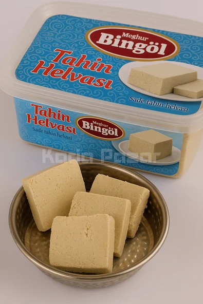 Bingöl Sade Tahin Helvası 320 g | El Yapımı Geleneksel Helva - 1