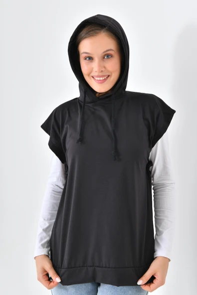 Kuşaklı Sweatshirt - 6