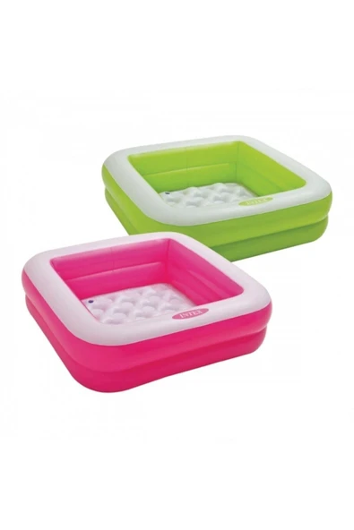 INTEX Mini Kare Havuz Yeşil 86cm - 2