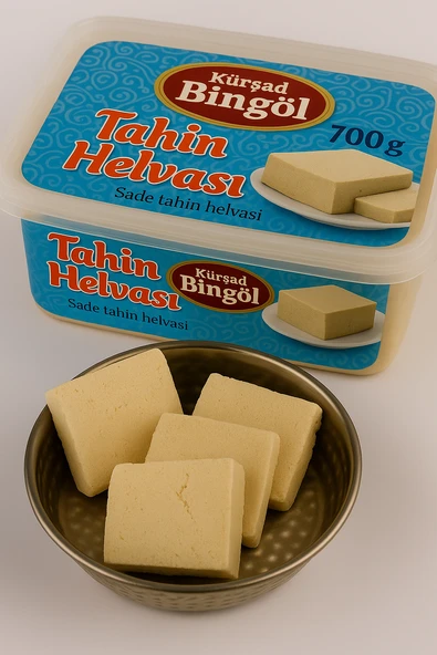 Kürşad Bingöl Sade Tahin Helvası 700 g | Geleneksel Lezzet - 1