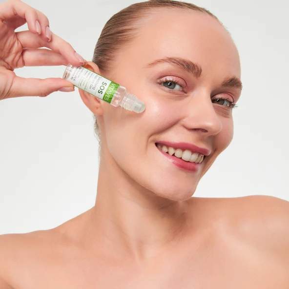 VITAYES Sos Serum Sivilce Siyah Nokta Akne Sinek Isırması Cilt Problemi Onarıcı Çay Ağacı Yağı Cilt Serumu (10 ml) - 3