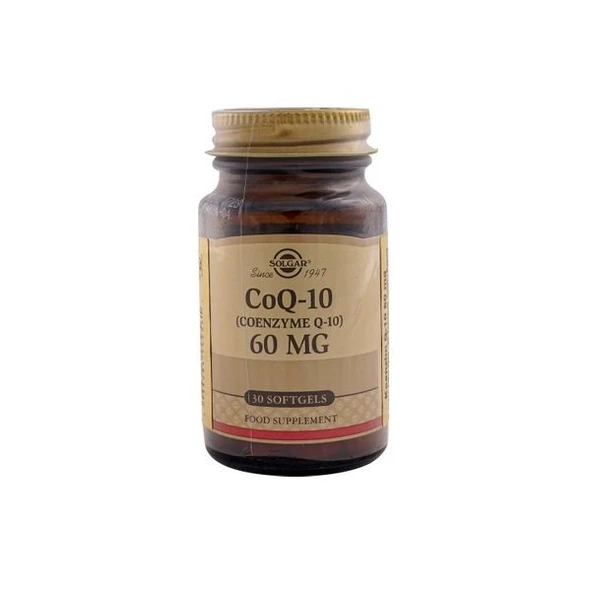 Solgar Coenzyme Q-10 60mg 30 Kapsül ürün görseli