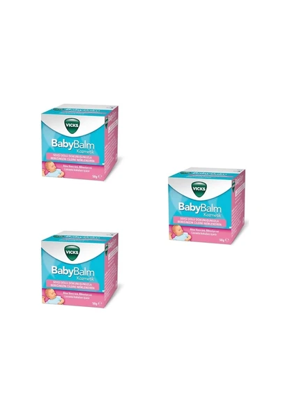 Vicks Baby Balm 50 G 3 Kutu