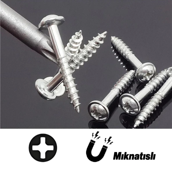Mıknatıslı Yıldız PH2 Bits Uç 100 mm 10'lu Set Kutulu Manyetik 1/4" Matkap Ucu Vidalama 10cm Uzunluk - 3