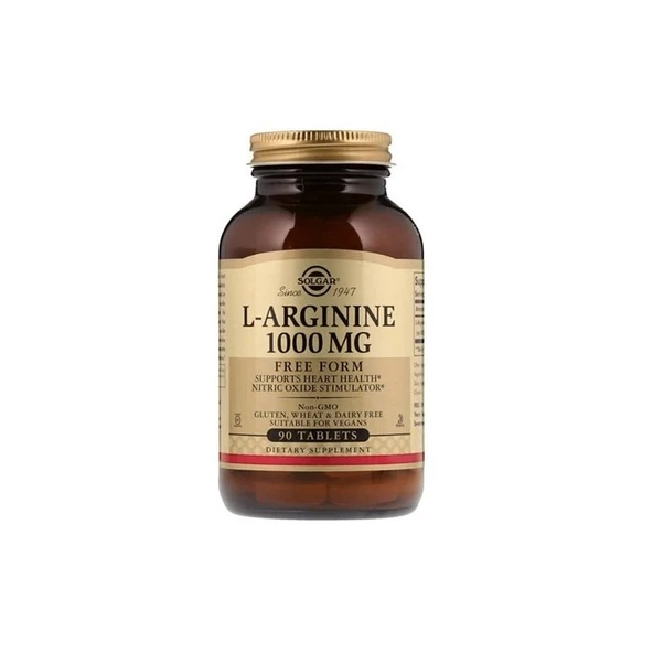 Solgar L-Arginin 1000mg 90 Tablet - 1