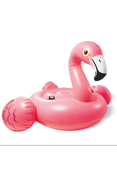 INTEX Flamingo Binici - Şişme Flamingo - Bot Deniz Flamingo Binici - Havuz Flamingo Şişme 142x137x97 cm. - 3