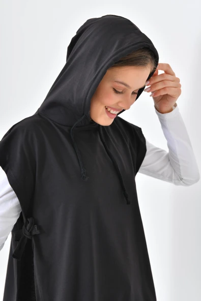 Kuşaklı Sweatshirt - 5
