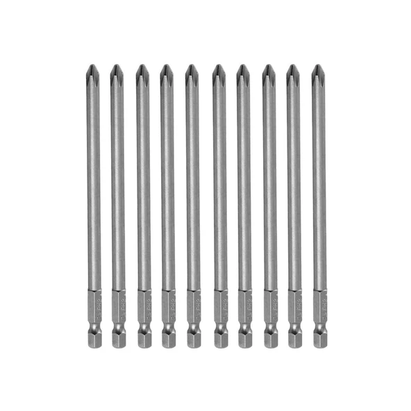 Mıknatıslı Yıldız PH2 Bits Uç 150 mm 10'lu Set Kutulu Manyetik 1/4" Matkap Ucu 15 cm Uzunluk - Resim 5