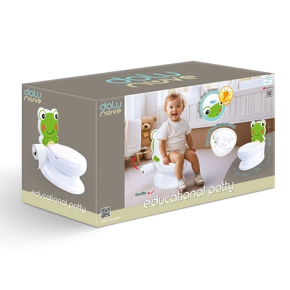 7238 Kurbağa Eğitici Klozet -Dolu Oyuncak - 2