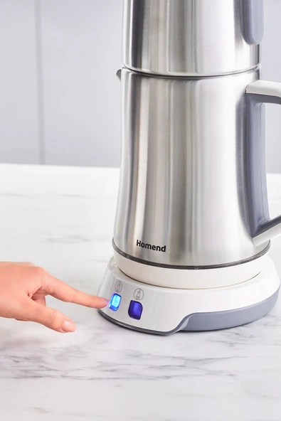 Royaltea Elegant 1775h Konuşan Çay Makinesi Inox Beyaz - 4