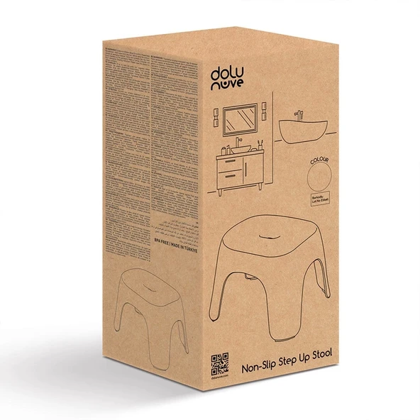 7127 Kaydırmaz Yükseltici Tabure Eco Yeşil -Dolu Oyuncak - 3