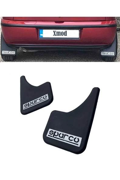 Sparco Yazılı Paçalık Tüm Araçlara Uygun Siyah Tozluk 2 Adet - 2