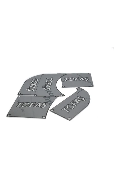 Tofaş Laz Paçalık Logolu Model 5 Parça Krom Set