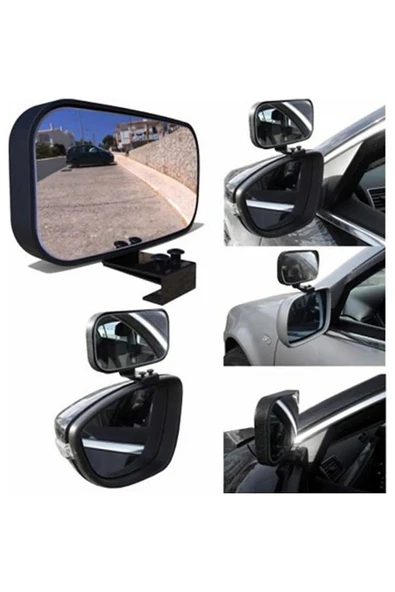 TakTak-3 Ayaklı Eğitmen Kör Nokta Aynası SAĞ-SOL 2 ADET  137x72 mm - 3