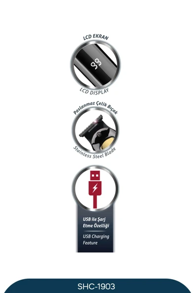 Sinbo SHC-1903 Saç Kesme Makinesi - 3