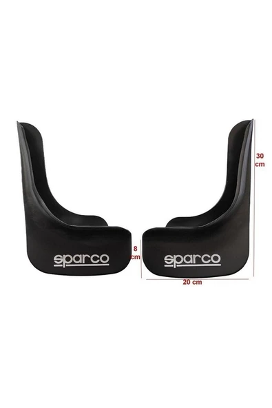 Sparco Yazılı Paçalık Tüm Araçlara Uygun Siyah Tozluk 2 Adet - 3